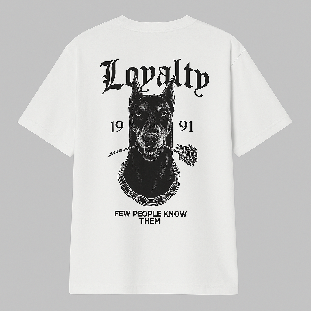 Camiseta Oversize Doberman