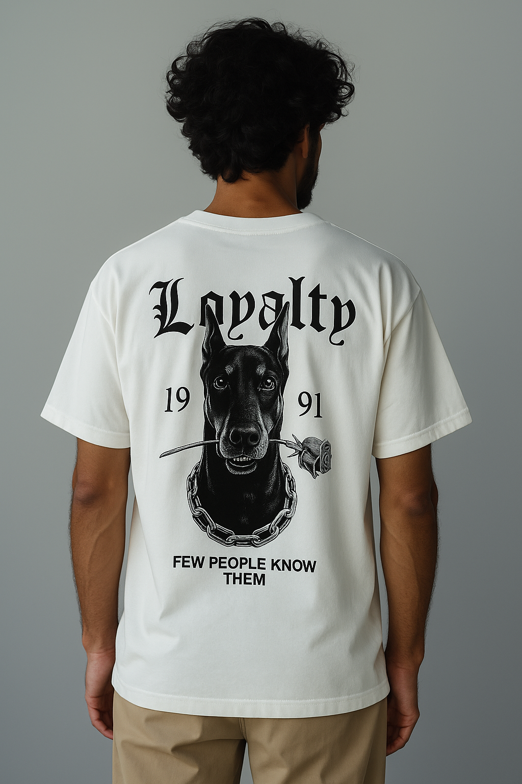 Camiseta Oversize Doberman