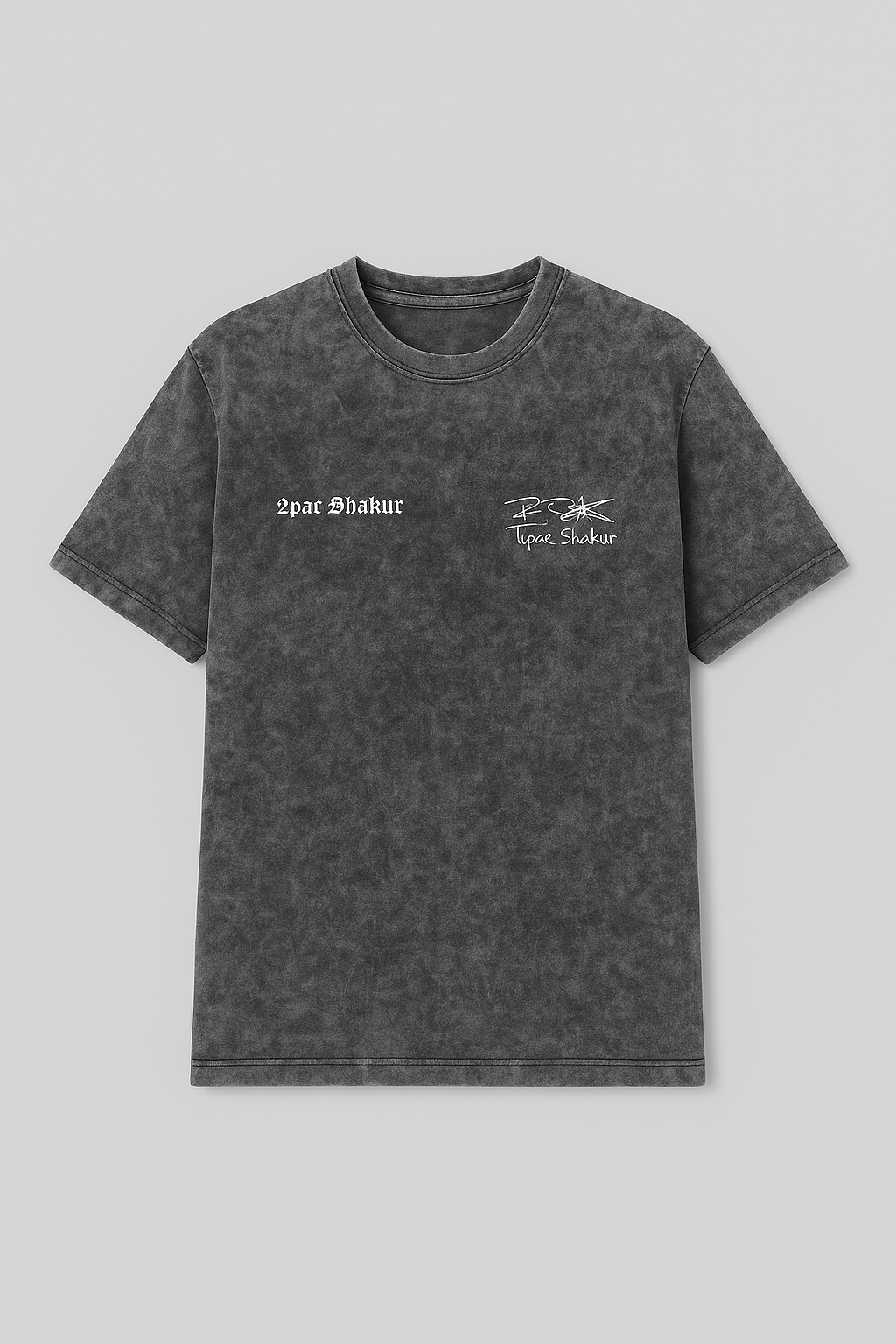 camiseta oversize 2pac