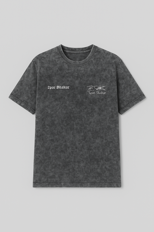 camiseta oversize 2pac